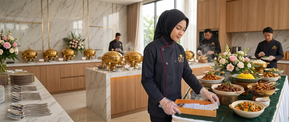 Dapur Anri Catering di Samata, Gowa