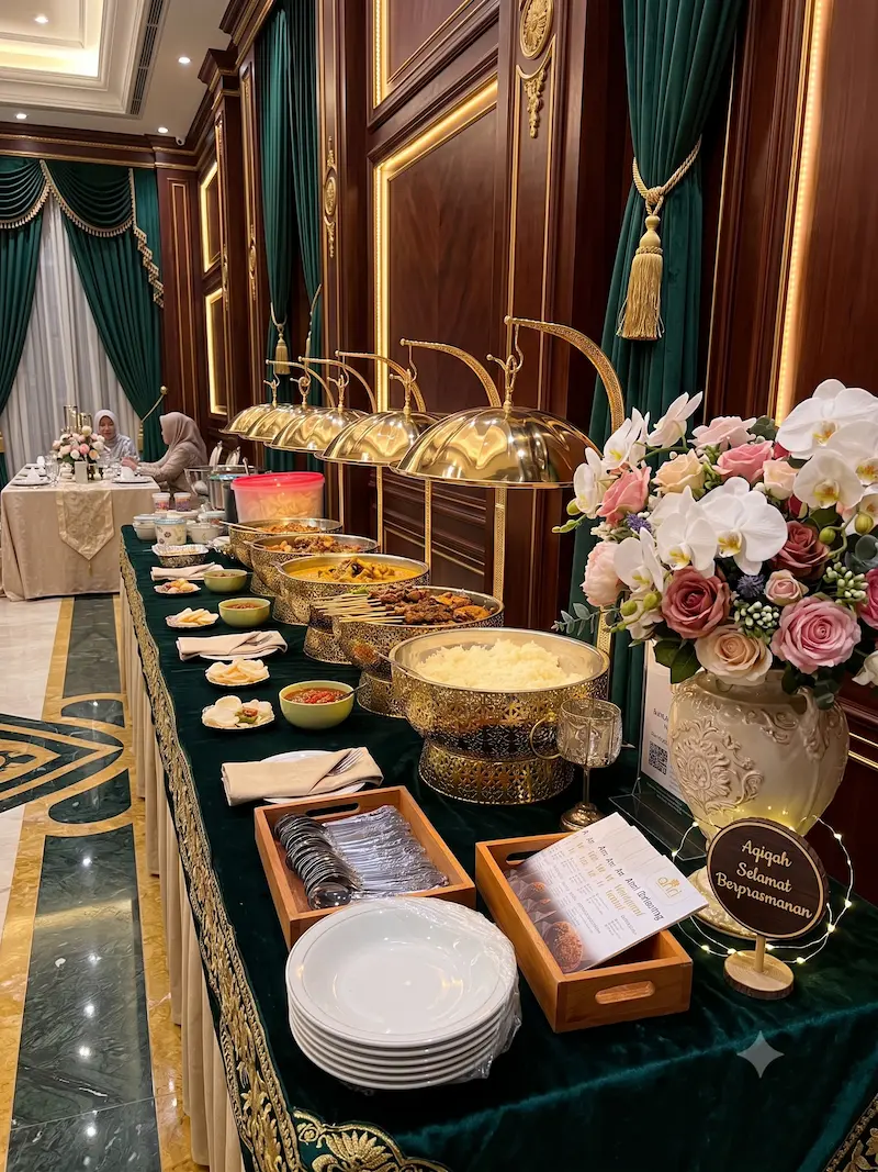 Prasmanan katering Makassar untuk pernikahan & resepsi — Anri Catering